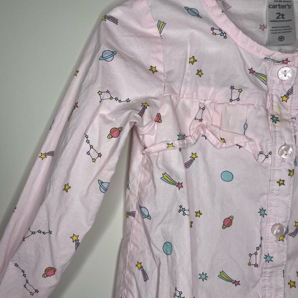 Astronomy 🪐 🔭 Button Down Blouse - Picture 5 of 10